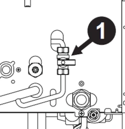 Rubinetto di Riempimento per caldaia SILVER 24 C