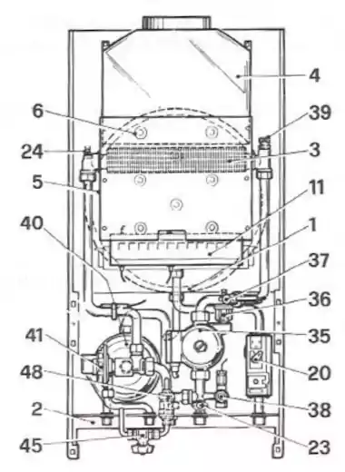 Caldaia EUROTERM SIMPLEX 20 J