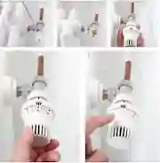 Regolazione con la valvola termostatica