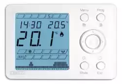 Imagen principal del termostato IMIT TECHNO WPT mostrando su diseño elegante e interfaz amigable para una fácil gestión de la temperatura.