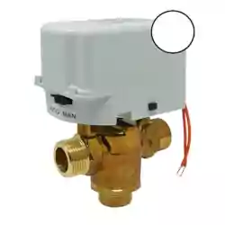 Three-way Motorized Valve in boiler