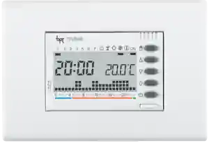 Termostato CAME TH345 con display acceso in funzione