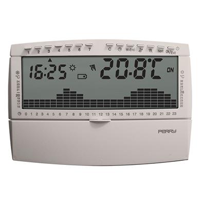 termostato Perry CR018BS acceso