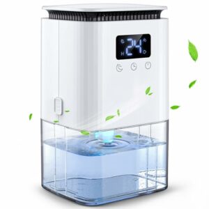 Deumidificatore Casa 1300ml Ultra Silenzioso e Efficiente