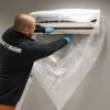Errecom Wally, Cover di Protezione per la Pulizia delle unità interne dei climatizzatori (split) - immagine 4