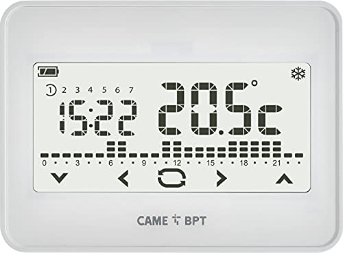 Cronotermostato touchscreen BPT TH/550 WH