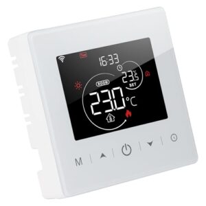 Termostato BEOK WiFi bianco – Programmabile con App Tuya