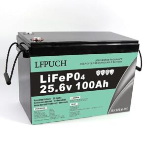 Batteria LiFePO4 24V 100Ah per camper, barche e sistemi solari